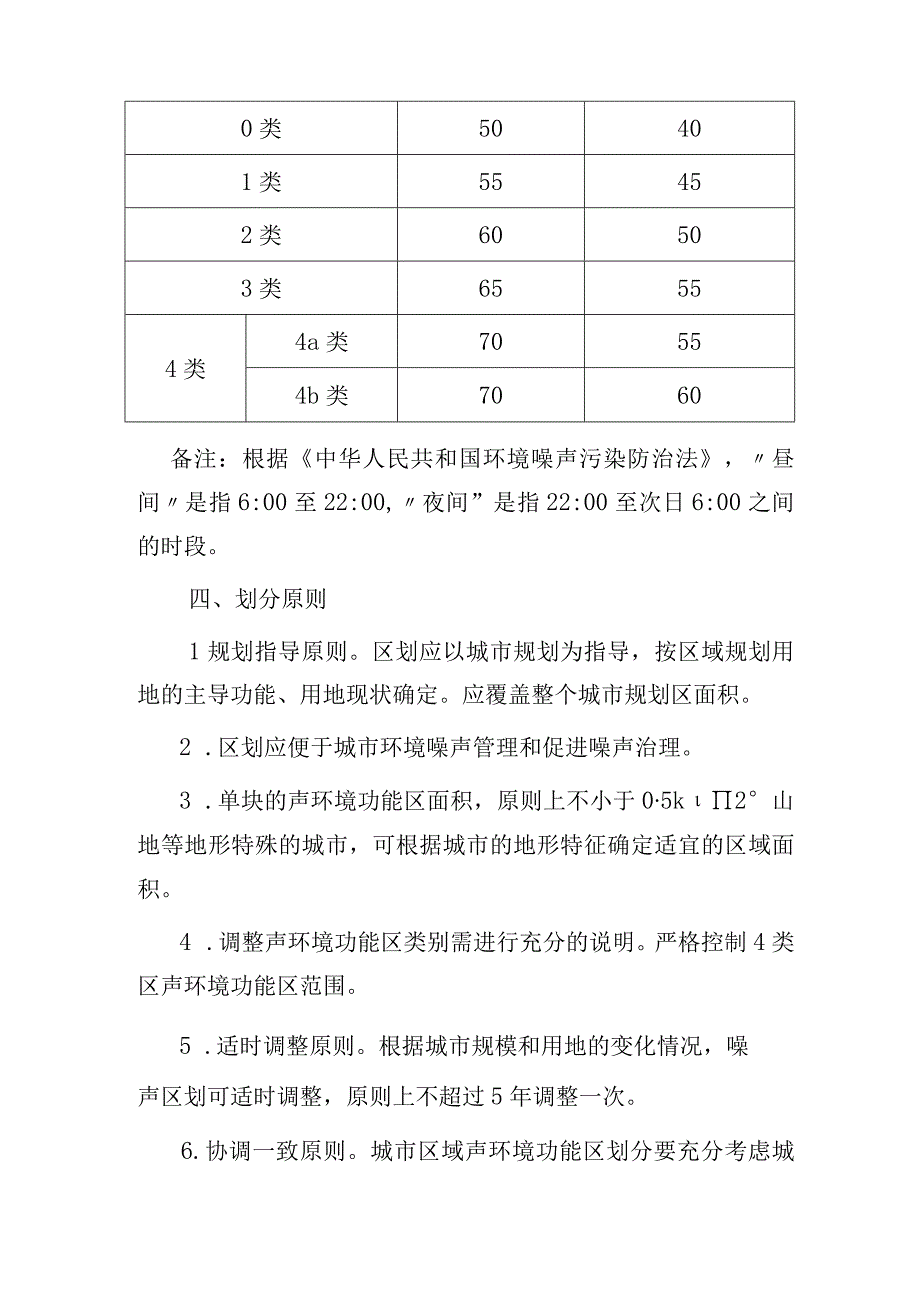 乌兰察布市集宁区声环境功能区划分调整方案.docx_第3页