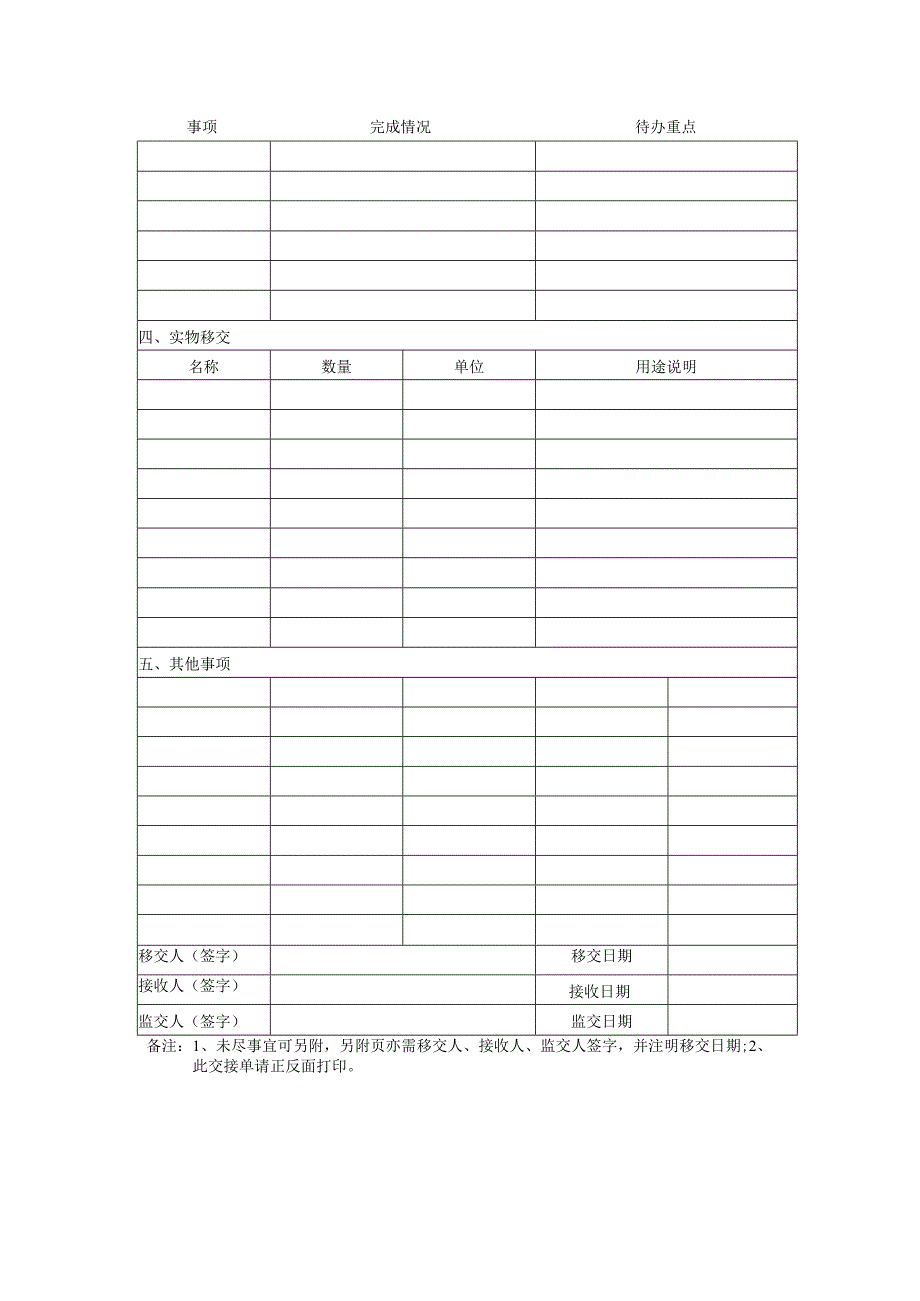 公司工作交接单.docx_第2页