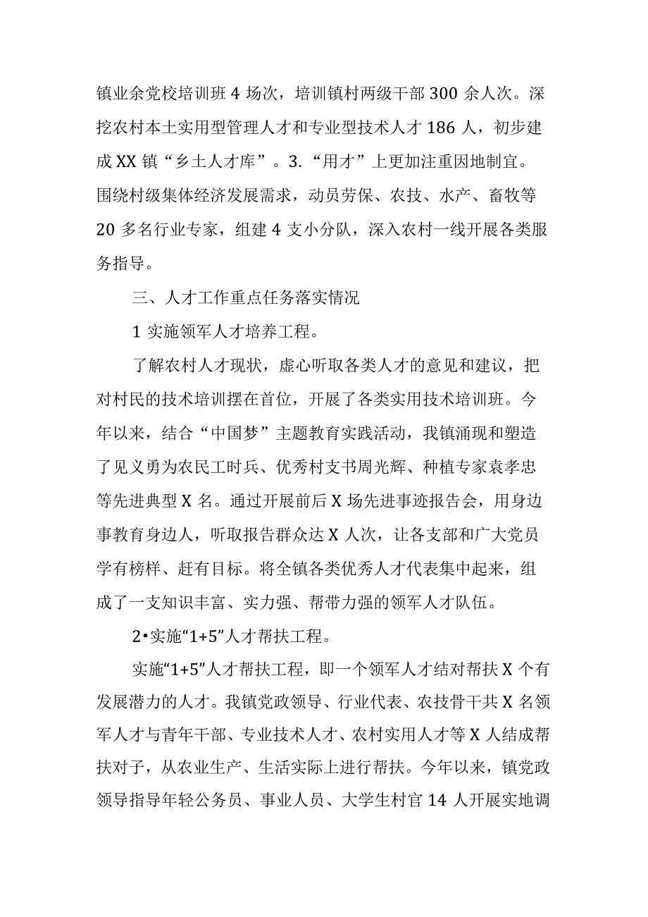 乡镇党委书记抓人才工作述职报告.docx_第2页