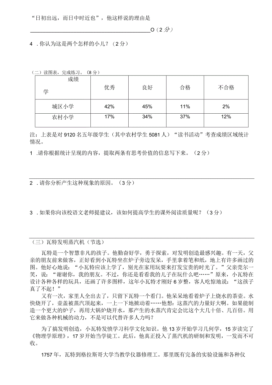 六年级下册第五单元测验卷.docx_第3页