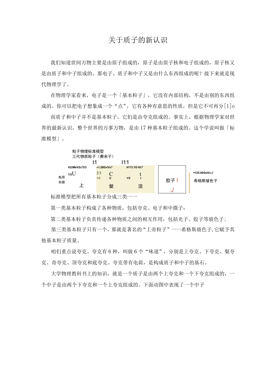 关于质子的新认识.docx_第1页