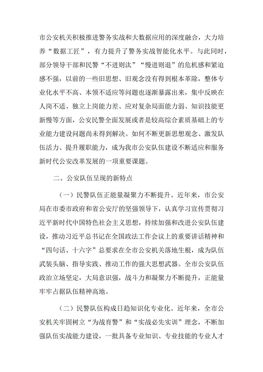 关于新时代公安队伍辅警队伍建设的调研报告.docx_第3页