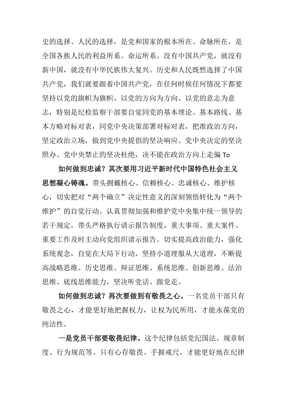 关于开展2023年度纪检监察干部队伍教育整顿心得体会材料.docx_第3页