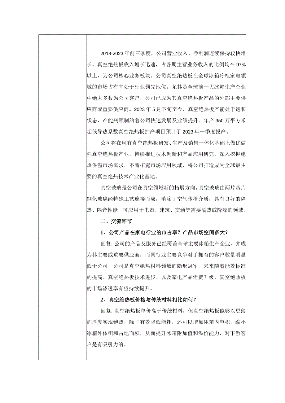 福建赛特新材股份有限公司投资者关系活动记录表.docx_第2页