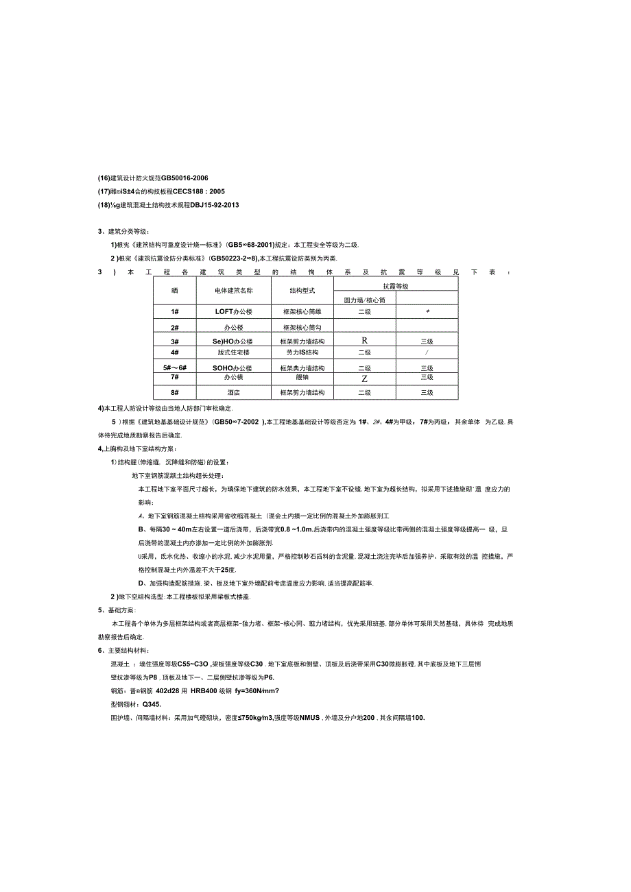 立润富达广场项目结构设计说明.docx_第1页