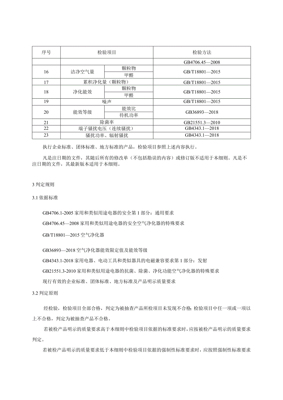 空气净化器产品质量国家监督抽查实施细则2023年版.docx_第2页