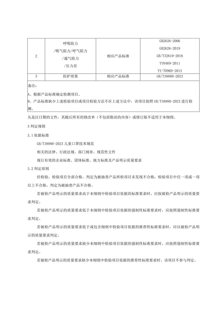 铜梁区儿童口罩产品质量监督抽查实施细则2023年.docx_第2页