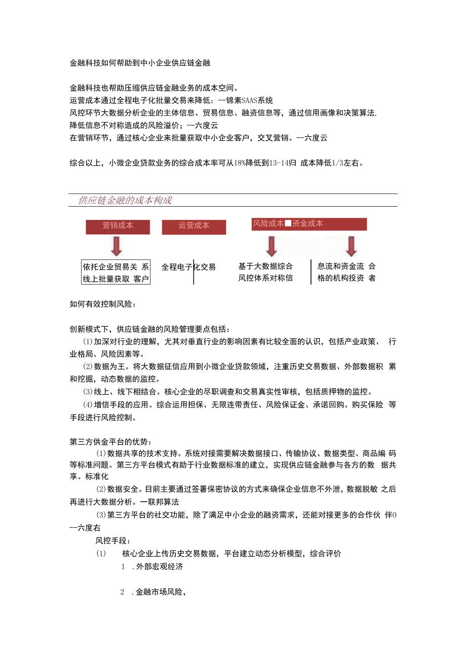 锦素金融科技如何帮助到中小企业供应链金融上.docx_第1页