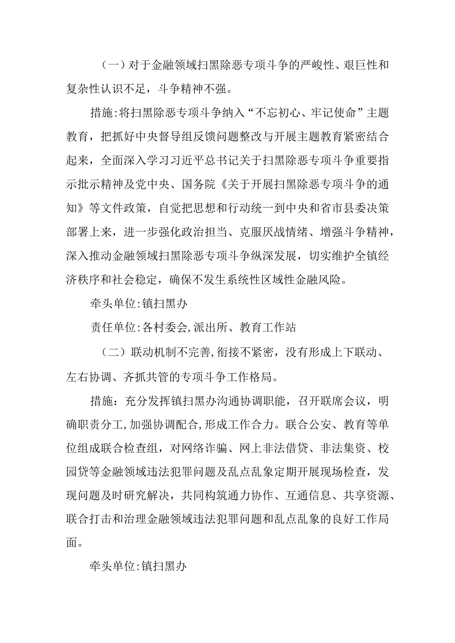 金融领域扫黑除恶专项整治行动方案.docx_第3页