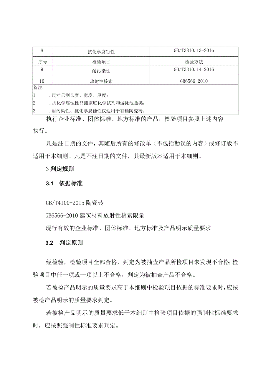 陶瓷砖产品质量河南省监督抽查实施细则2023年版.docx_第2页