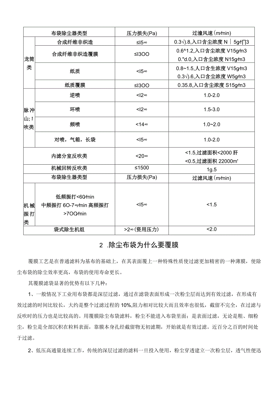 除尘滤料的覆膜处理对袋式除尘器压力损失的影响.docx_第3页