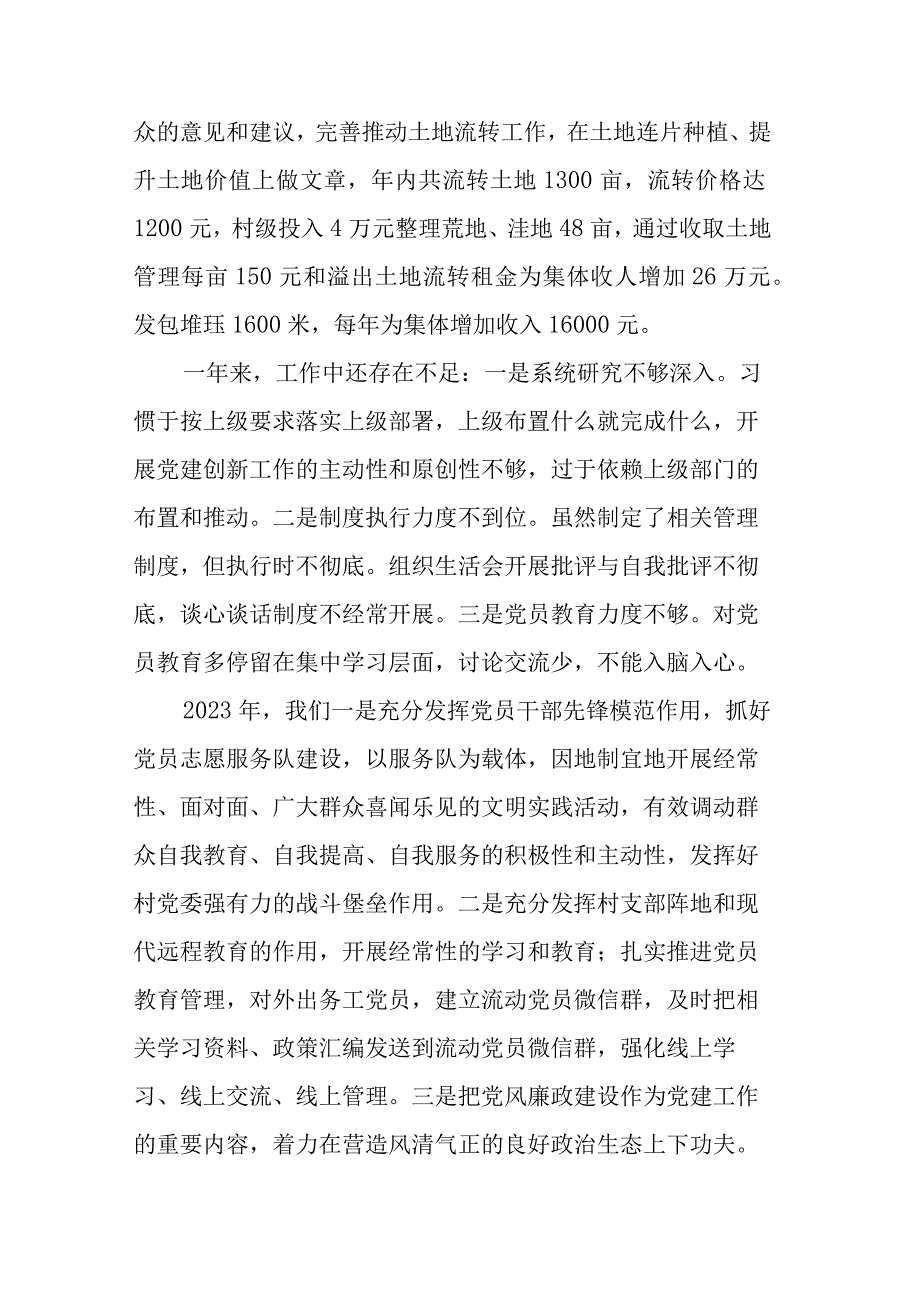 阳光村抓党建工作述职报告.docx_第3页