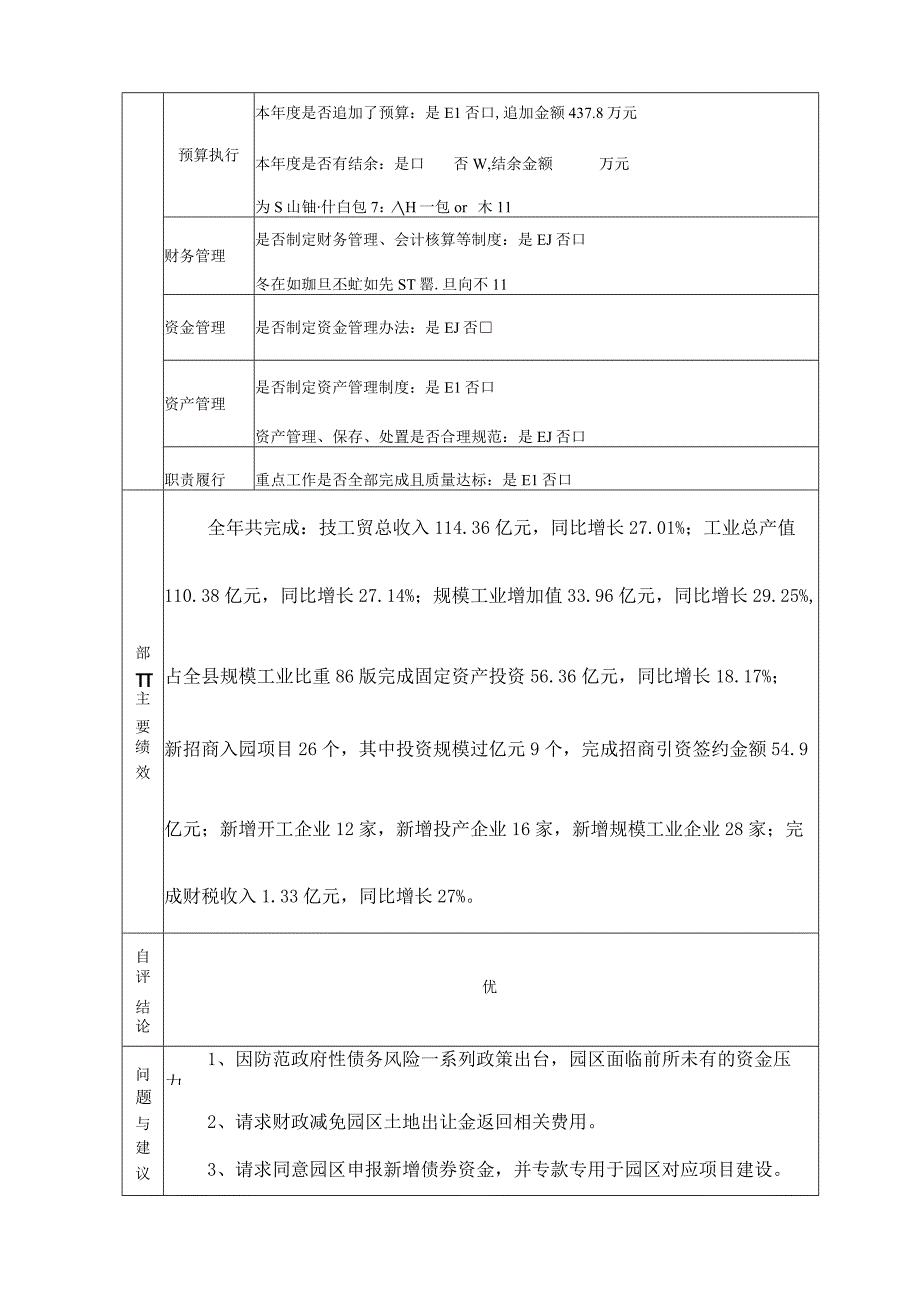 隆回工业集中区部门整体支出绩效自评基础数据表.docx_第2页