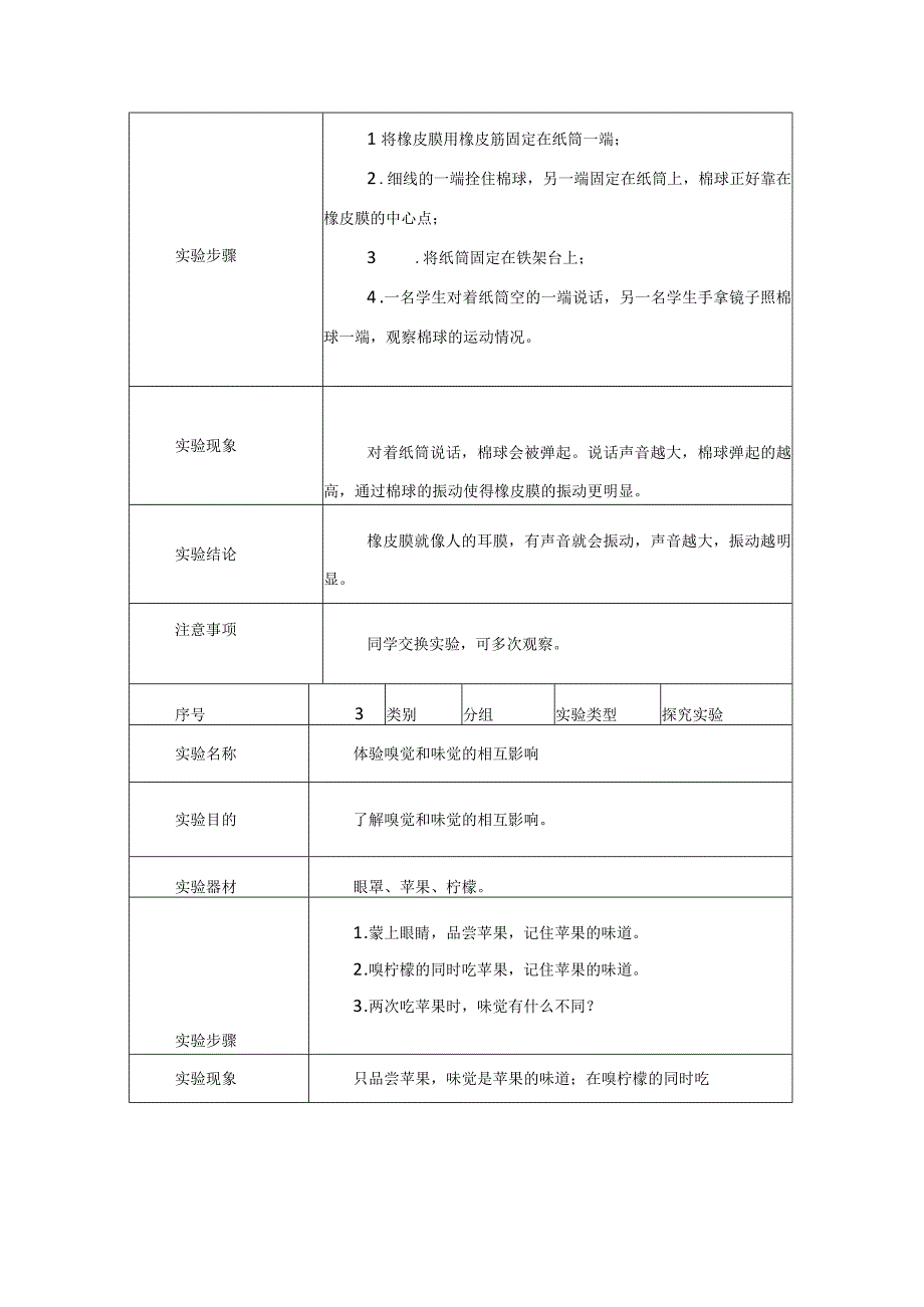 青岛版科学六年级下册实验报告单（六三制）.docx_第3页