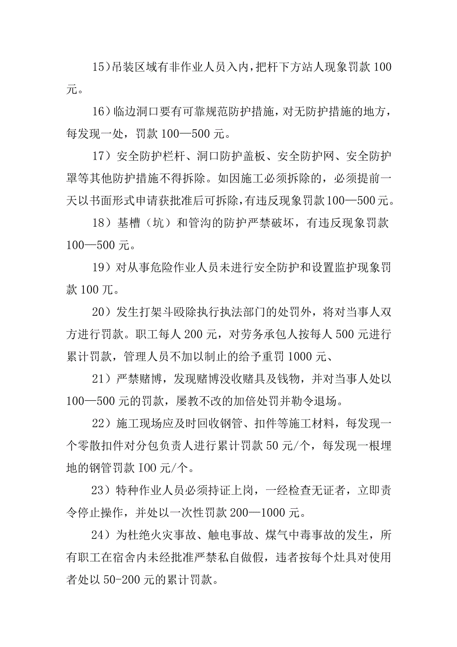 项目总承包工程安全奖罚细则.docx_第3页