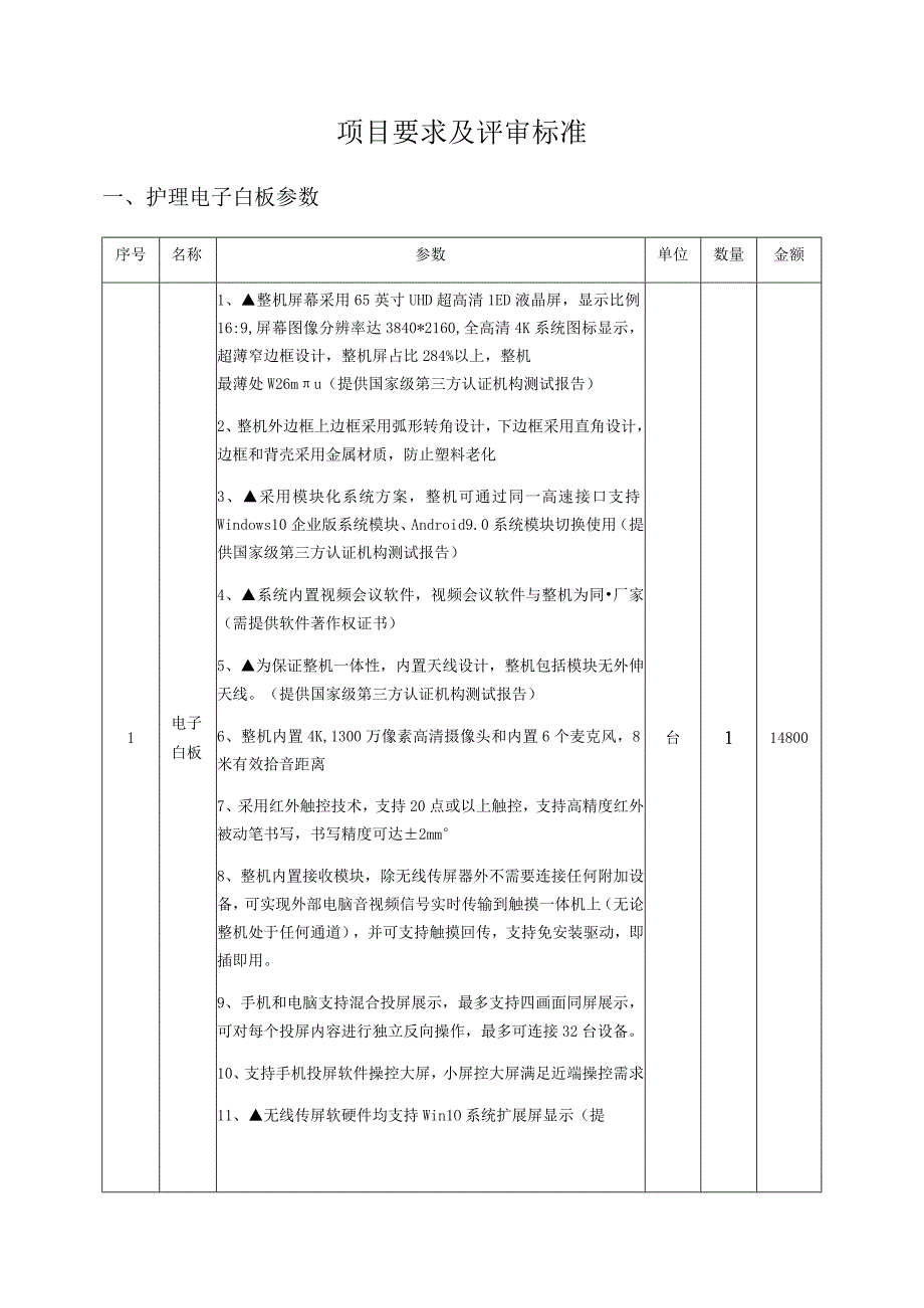 项目要求及评审标准.docx_第1页