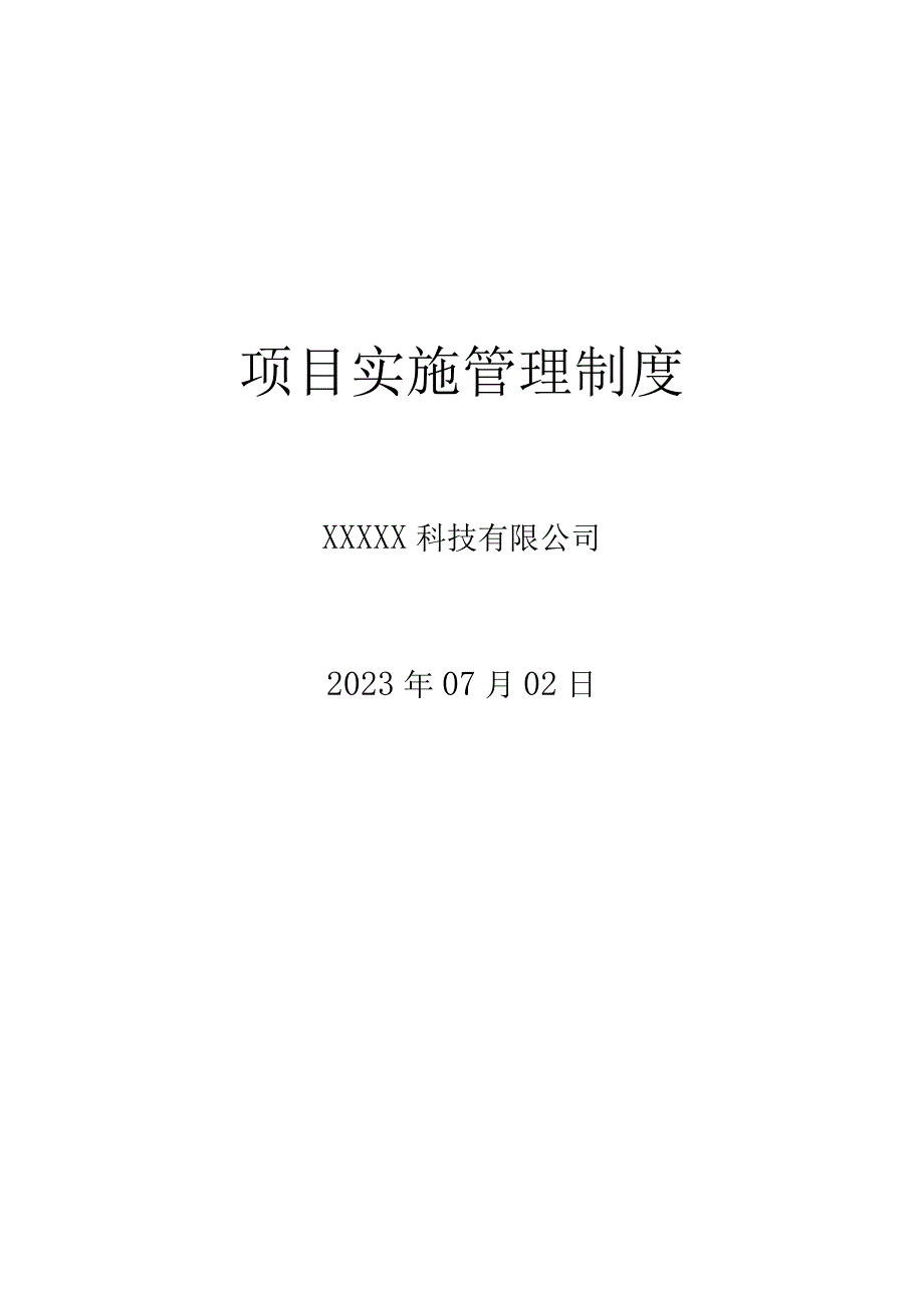 项目实施管理制度.docx_第1页