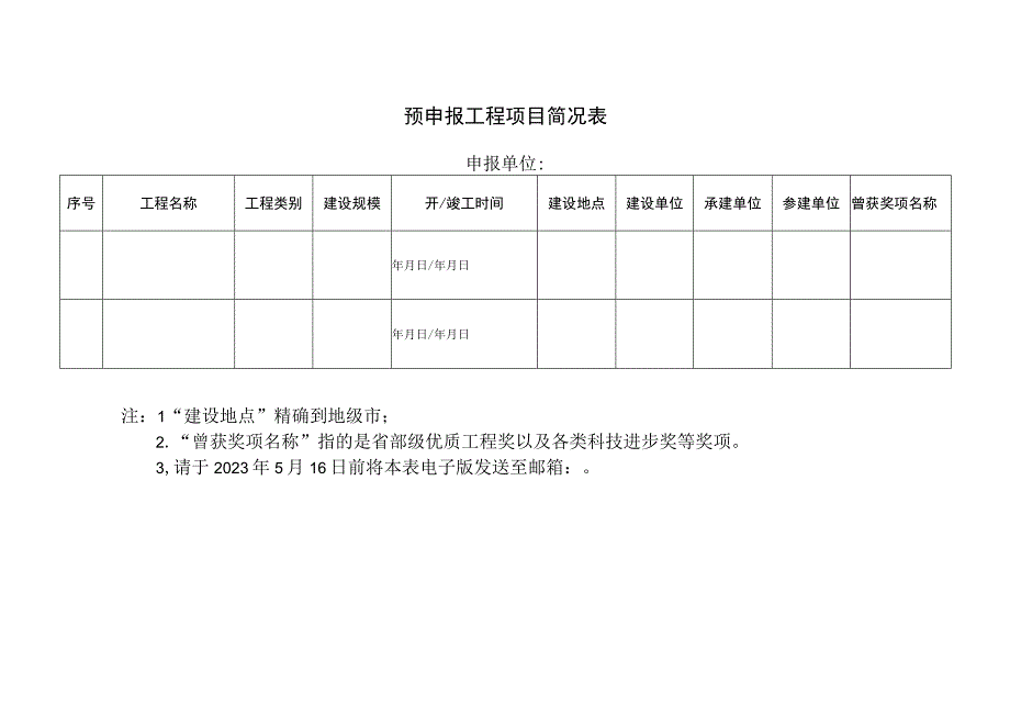 预申报工程项目简况表.docx_第1页