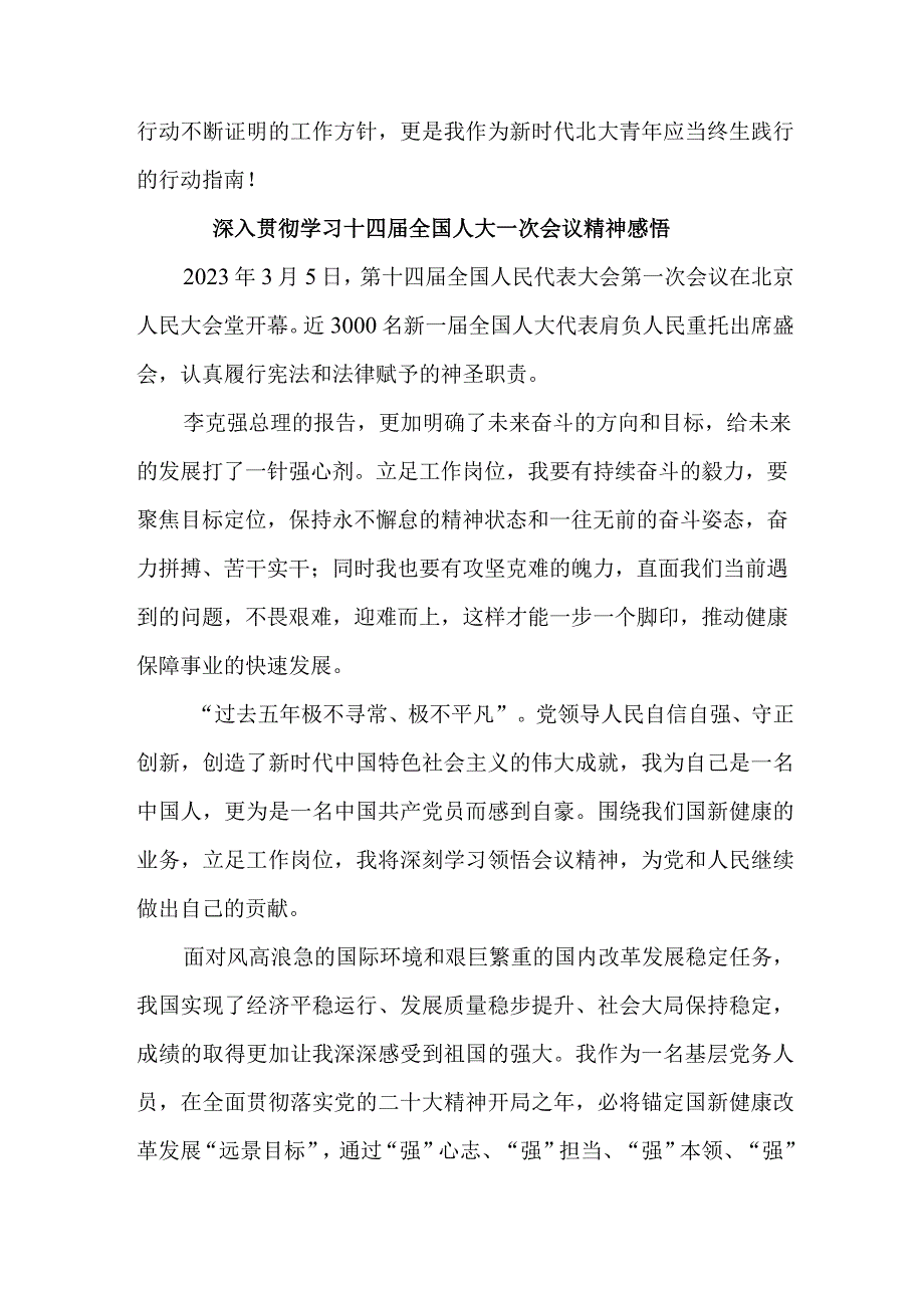 驻村第一书记深入贯彻学习十四届全国人大一次会议心得体会感悟合编4份.docx_第3页