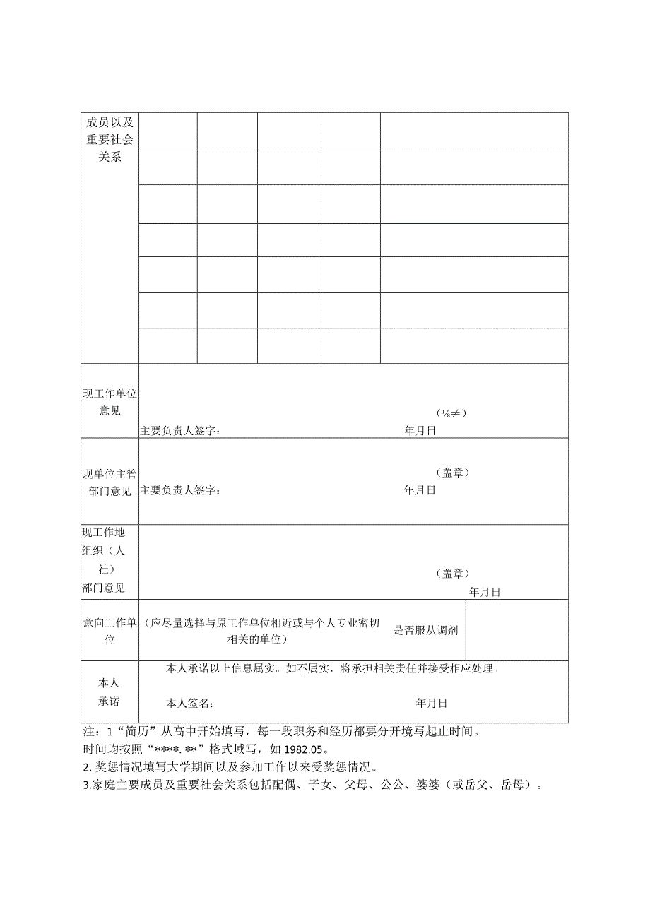 齐河县2021年第二批教师回引申请表.docx_第2页