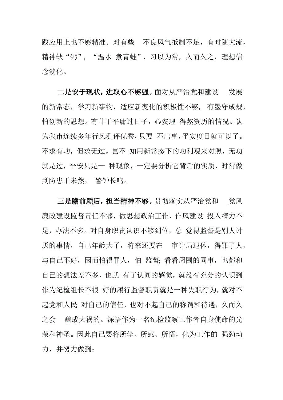 2023年纪检监察干部教育整顿研讨发言心得体会材料一.docx_第2页