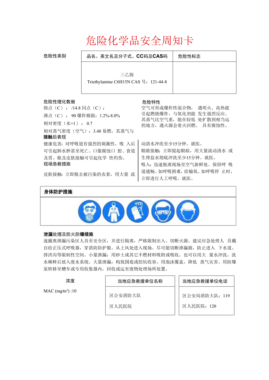 三乙胺安全周知卡.docx_第1页