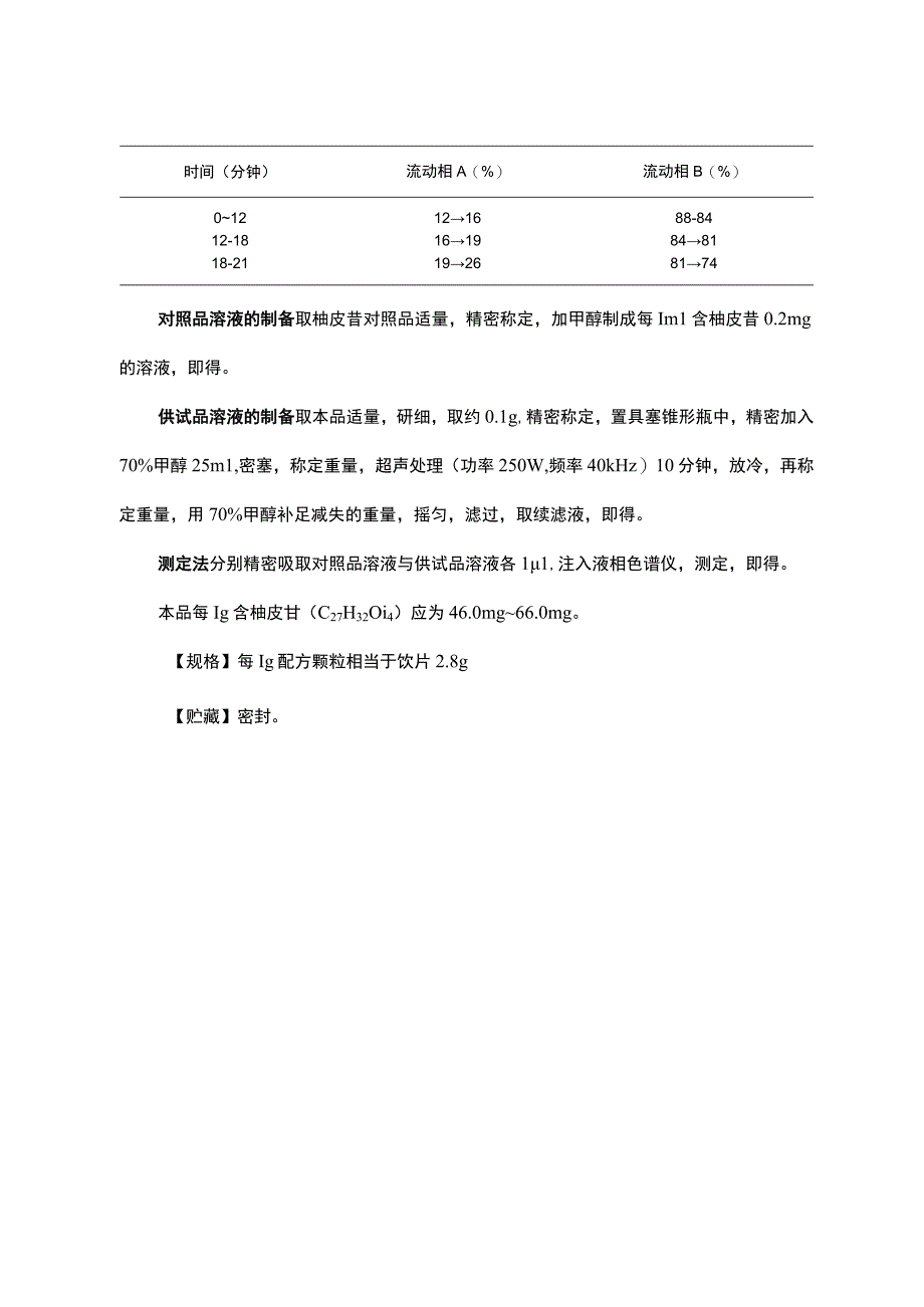 云南中药代代花配方颗粒.docx_第3页