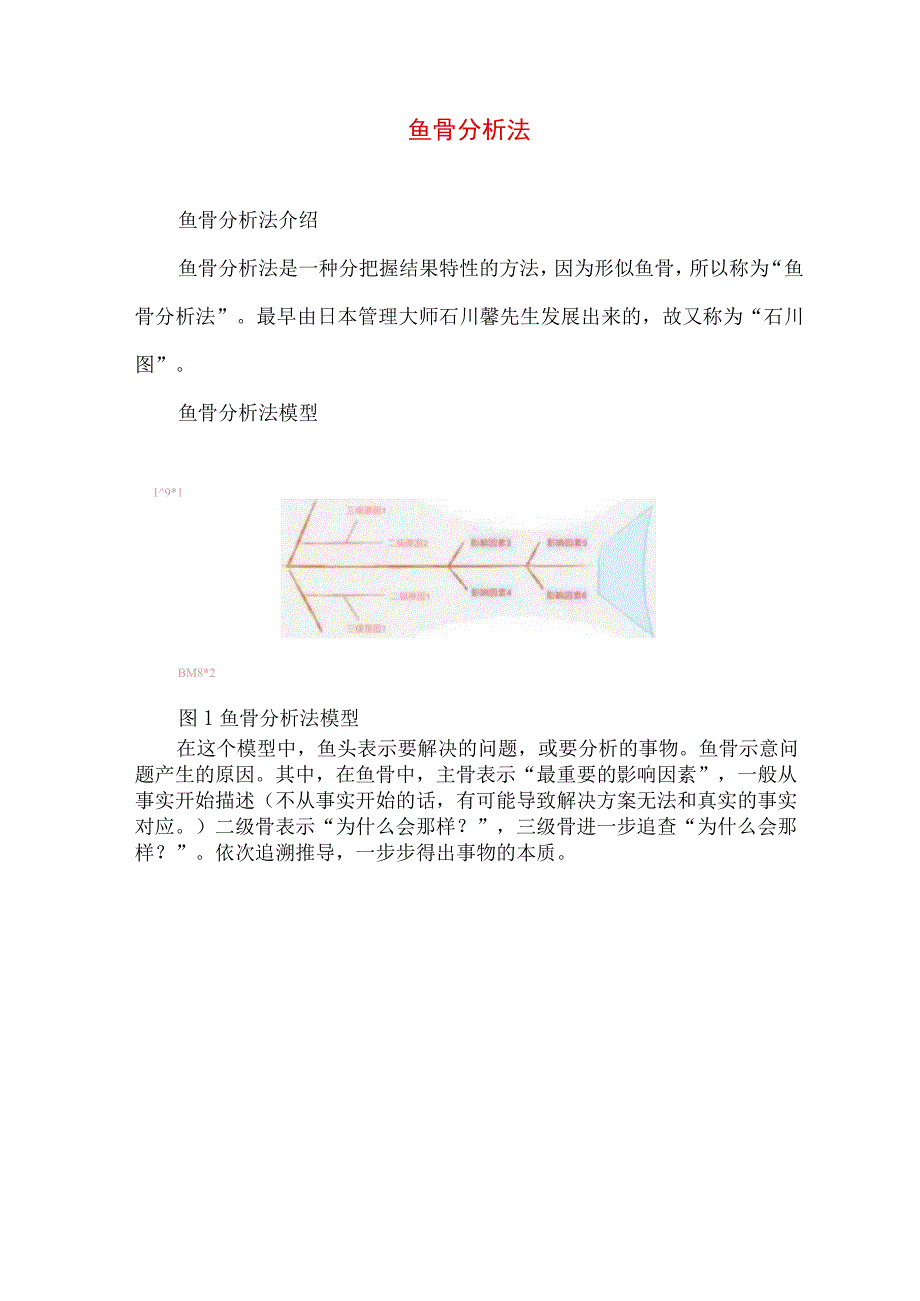 专业资料 鱼骨分析法.docx_第1页