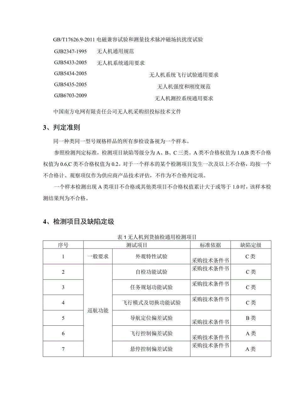 中国南方电网有限责任公司高精度定位可见光无人机送样检测标准.docx_第2页