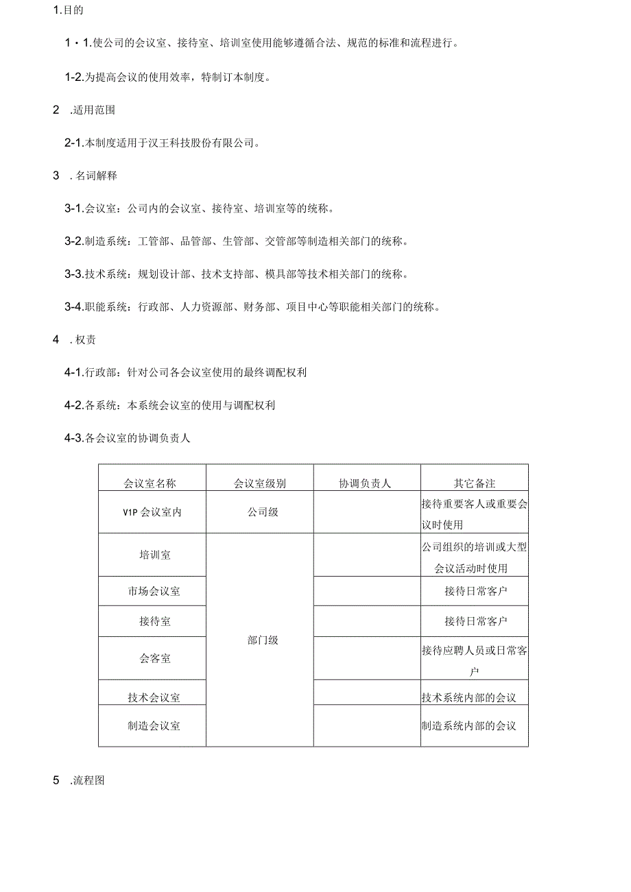 会议室使用标准化管理规定.docx_第3页