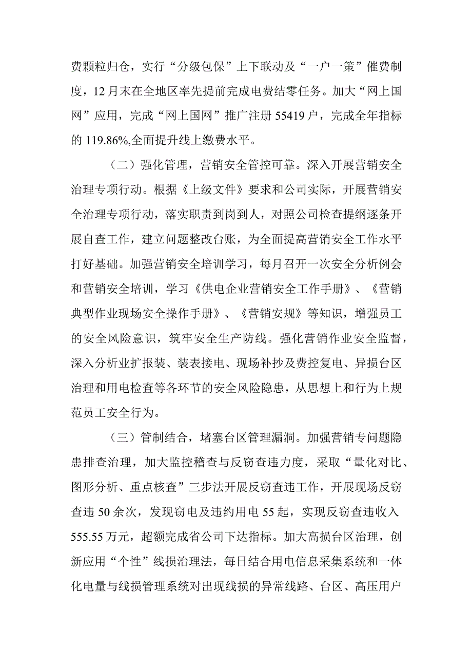 供电公司2023年营销工作总结.docx_第2页