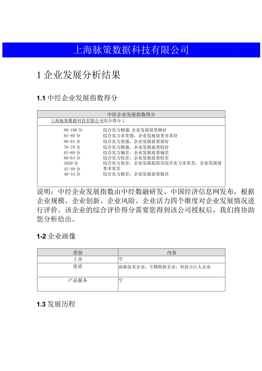 上海脉策数据科技有限公司介绍企业发展分析报告.docx_第2页