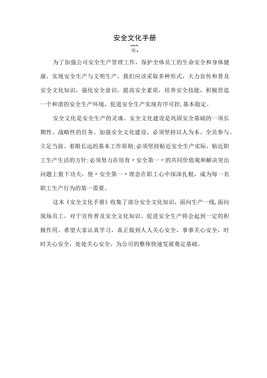 企业安全文化手册.docx_第2页