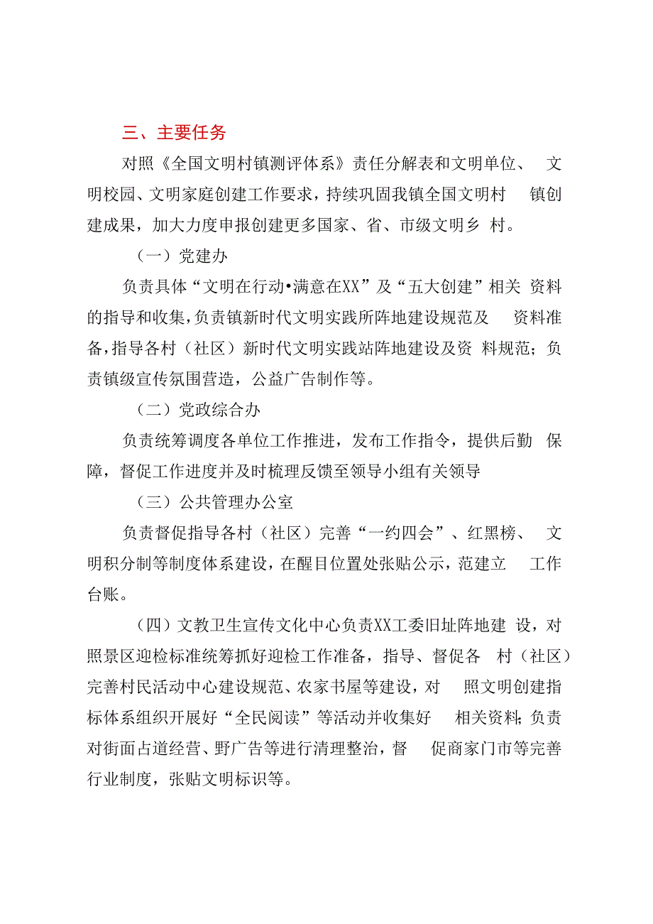 XX镇巩固提升全国文明村镇工作实施方案.docx_第2页