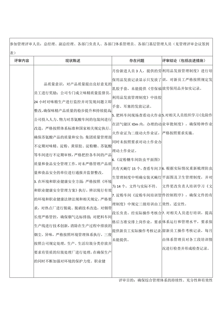 综合管理体系管理评审报告.docx_第2页