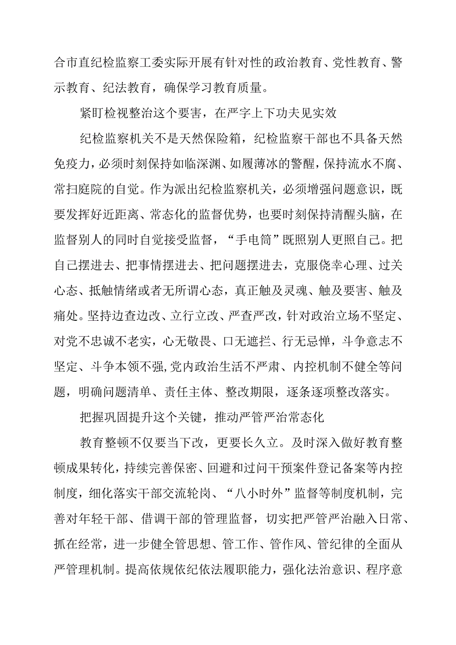 纪检监察干部队伍教育整顿工作学习个人心得体会.docx_第2页