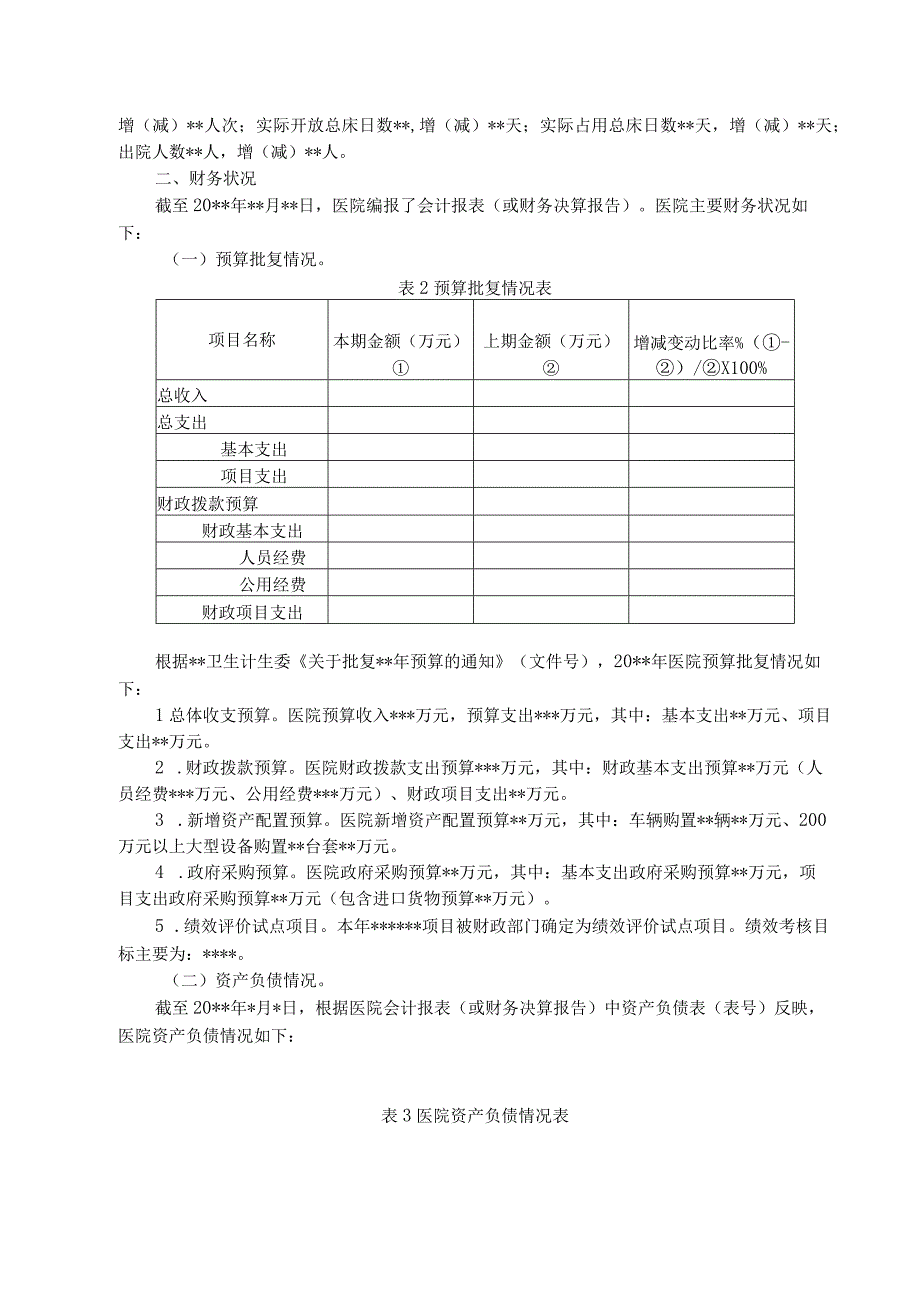 公立医院年度财务分析报告模板.docx_第2页