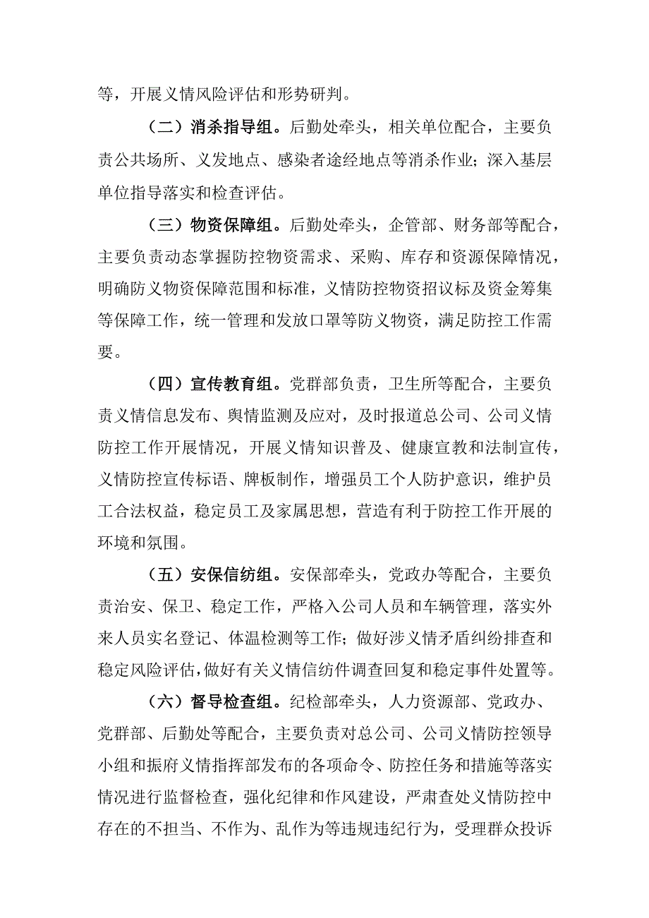 公司疫情防控应急处置预案.docx_第2页