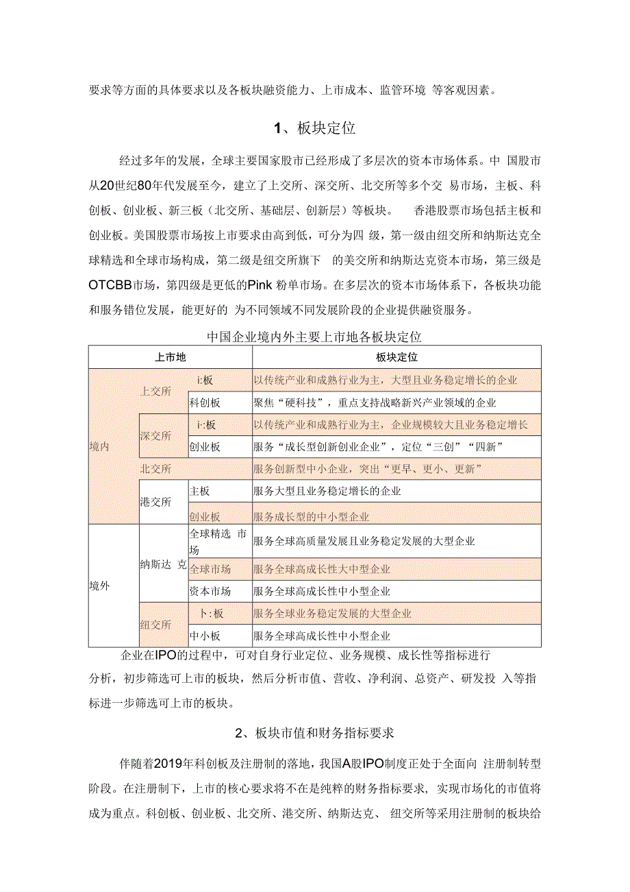 公司IPO如何选择合适的上市地？.docx_第2页