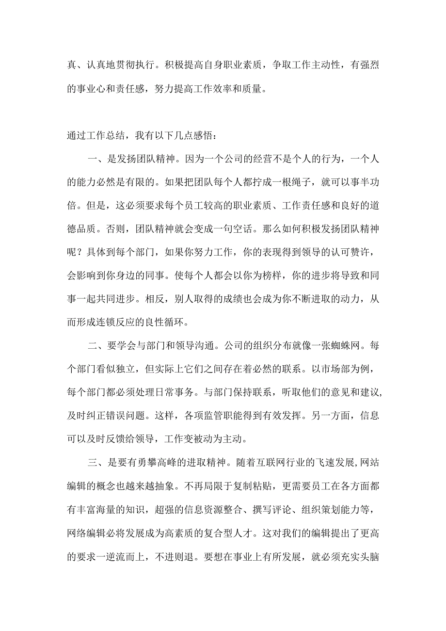 公司网络编辑年终工作总结.docx_第2页