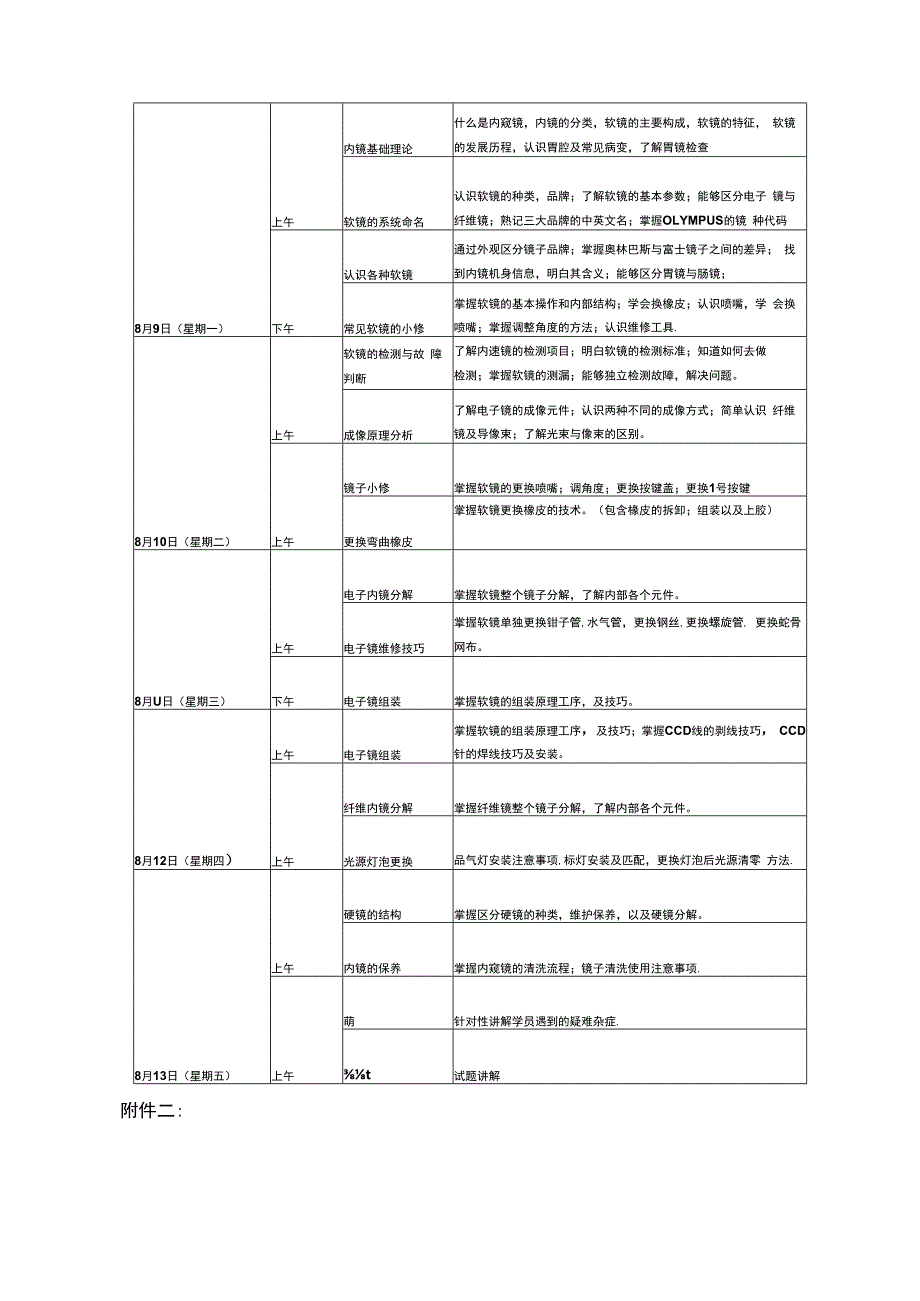 关于中国设备管理协会医疗行业分会西安培训基地2023年第一期培训的通知彩虹医械维修培训中心.docx_第3页