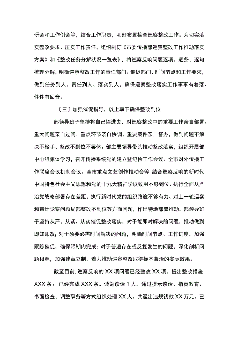 关于巡视整改工作进展情况报告及下一步工作打算.docx_第2页