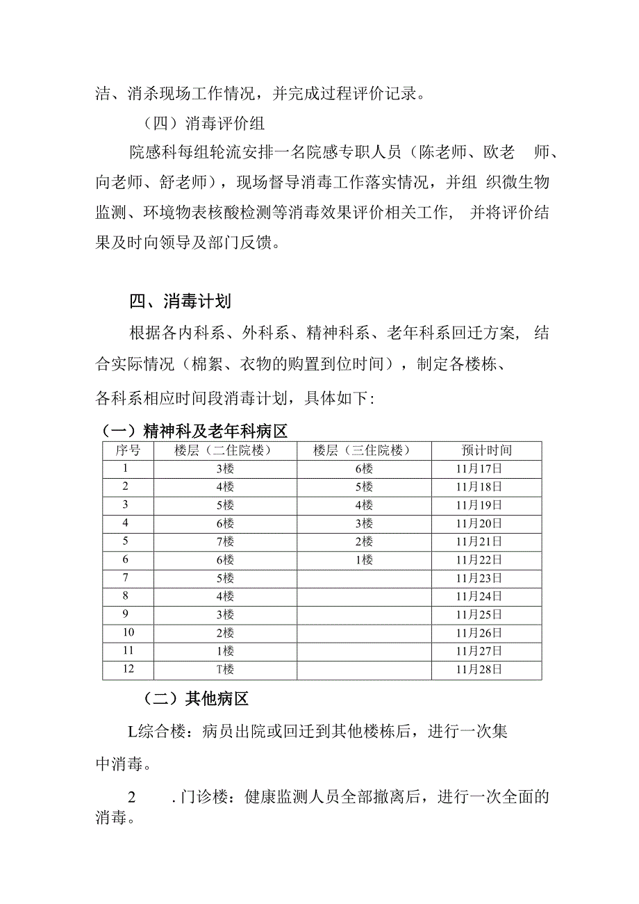 医院新冠肺炎疫情期间终末消毒工作方案.docx_第2页