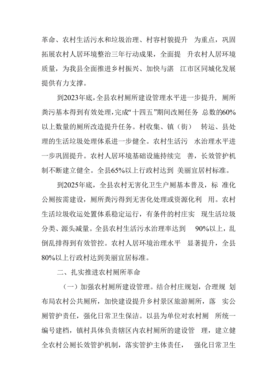 区县农村人居环境整治提升五年行动实施方案.docx_第2页