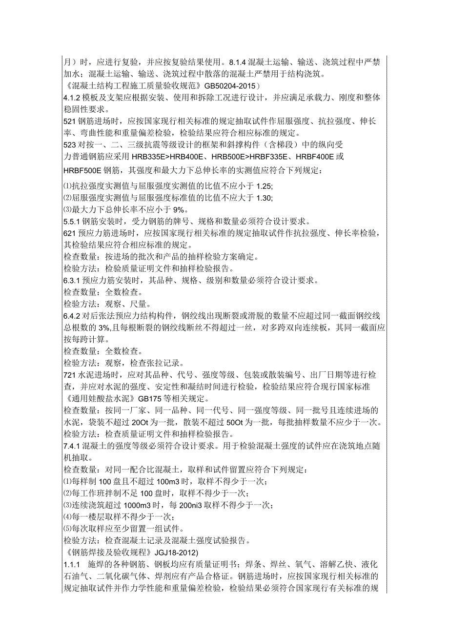 华能蒙城县薛湖风电场项目强制性条文培训记录钢筋施工质量验收.docx_第2页