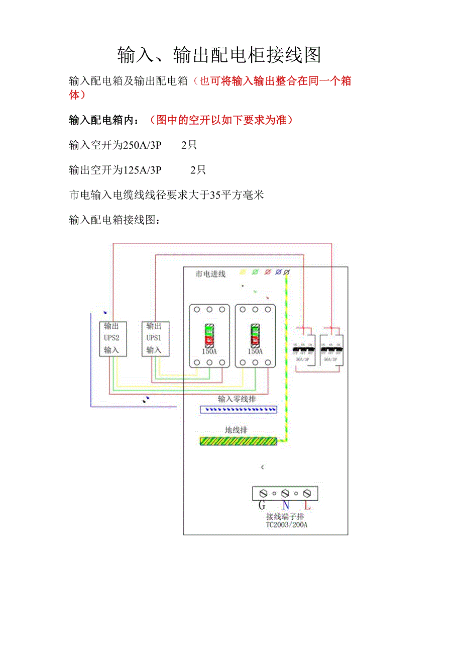 双机并联配电柜接线图.docx_第1页