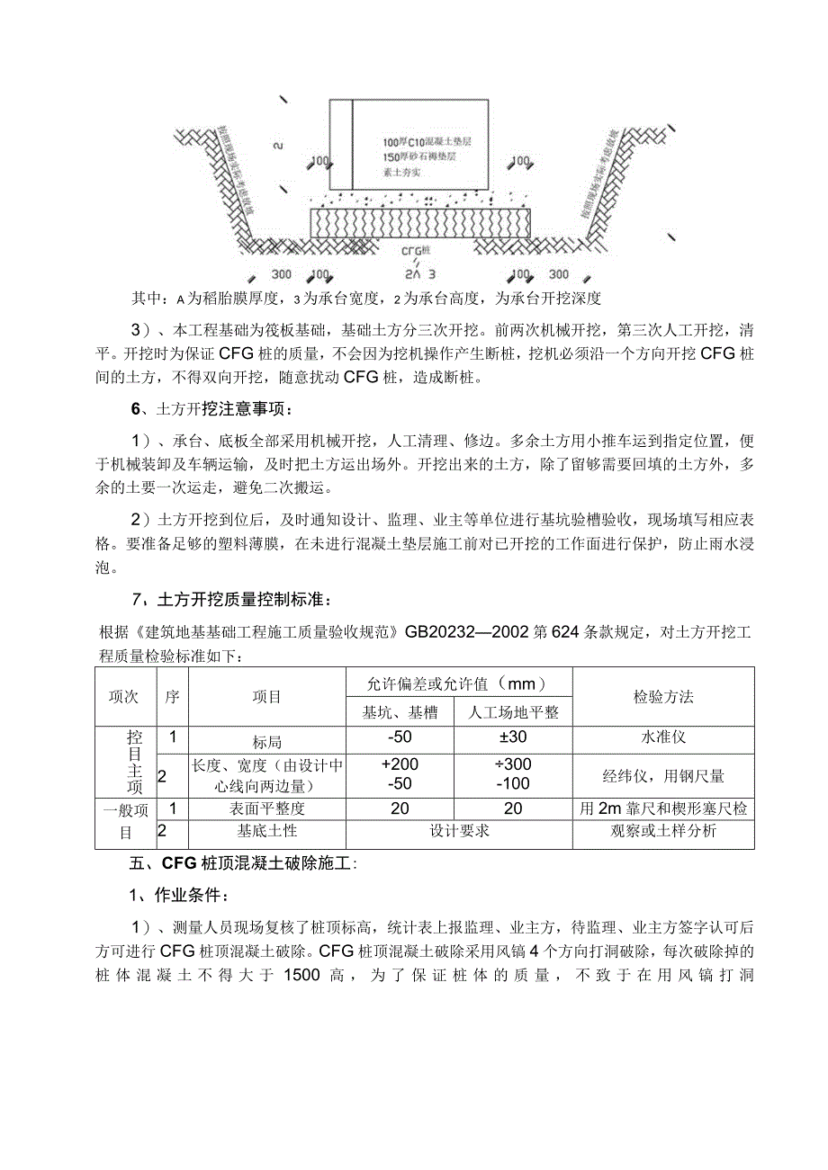 土方开挖CFG桩顶破除施工方案.docx_第3页