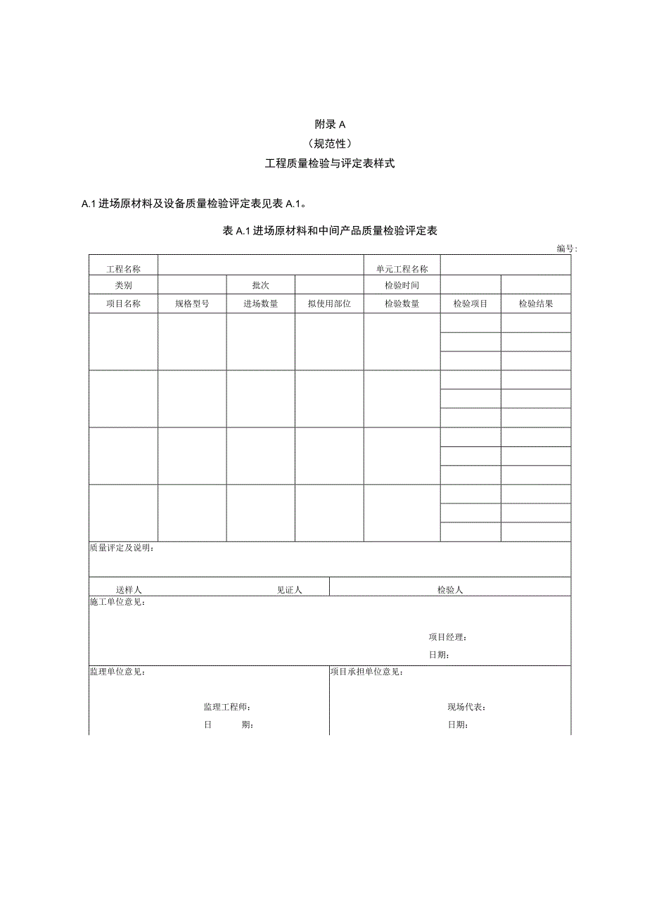 土地整治现浇混凝土防渗渠工程质量检验与评定表样式进场原材料中间产品土石方钢筋混凝土工程质量检验评定标准表质量缺陷备案表.docx_第1页