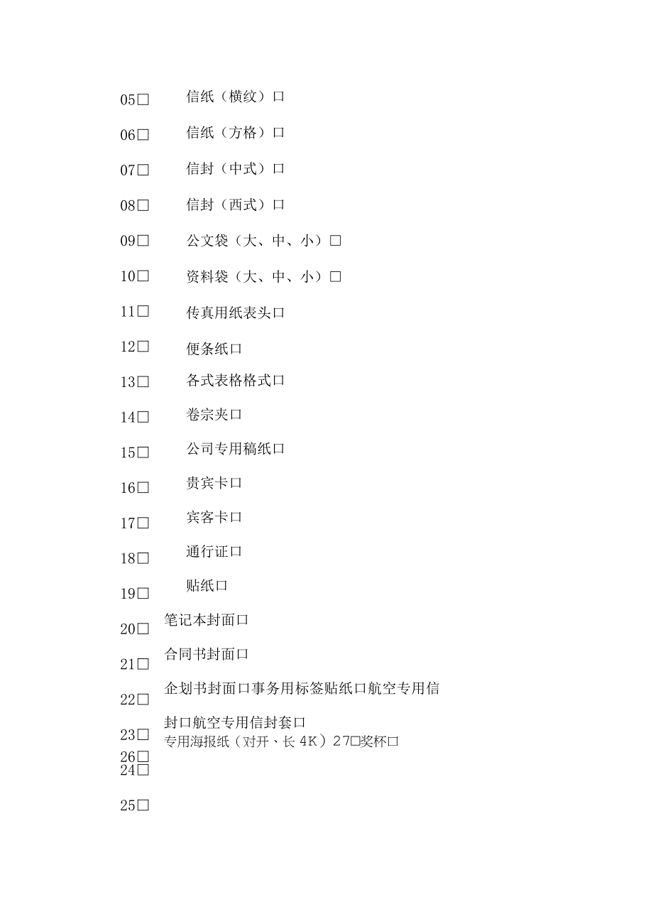 品牌企业CISVI设计基础系统清单.docx_第3页