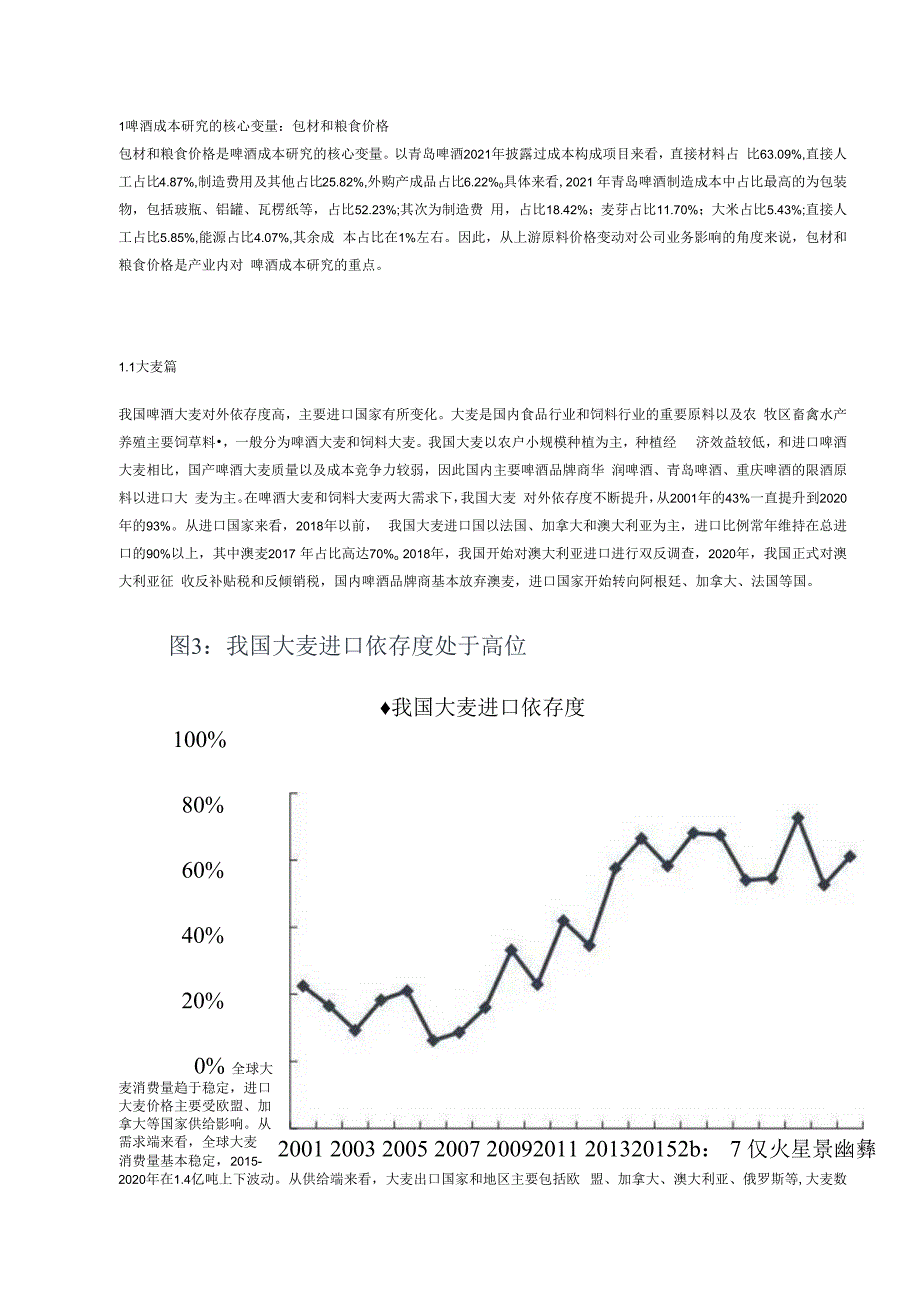 啤酒行业专题报告：成本拆解看盈利弹性.docx_第1页